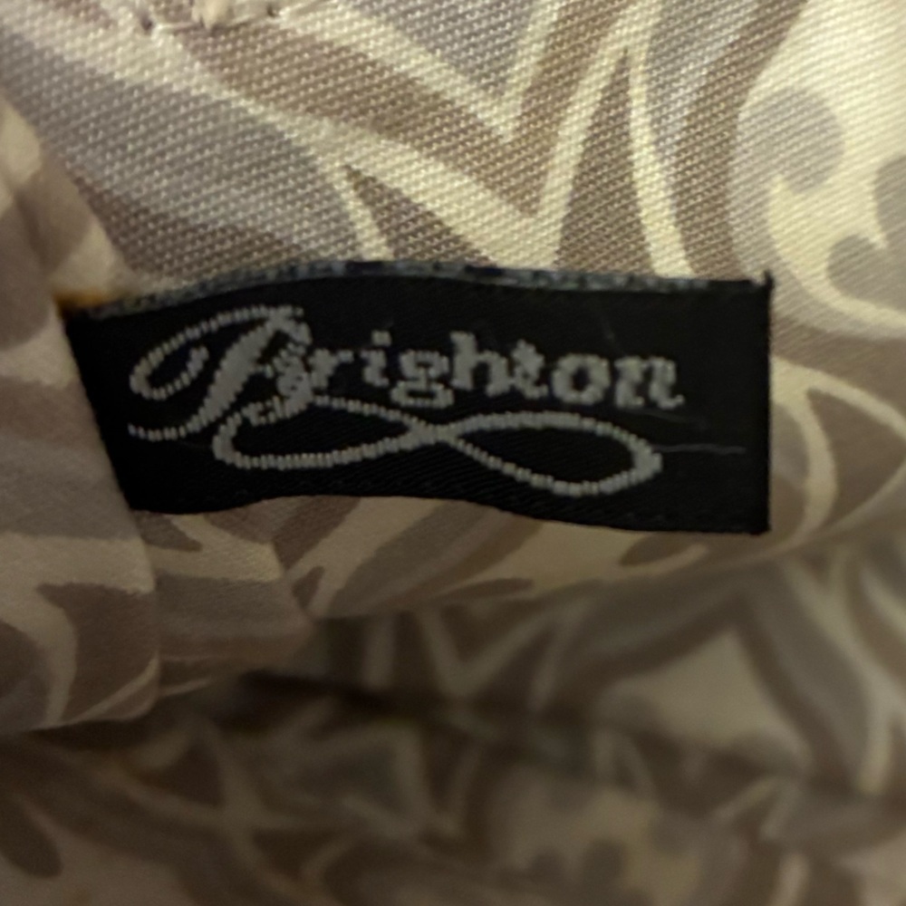 Brighton Silver and Gold Crossbody Bag Good Pre Owned Condition - Picture 11 of 13